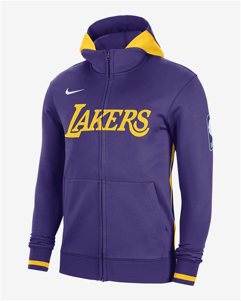 nike los angeles lakers hoodie|lakers full zip hoodie.